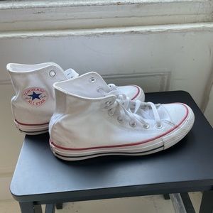 White Converse All-Stars